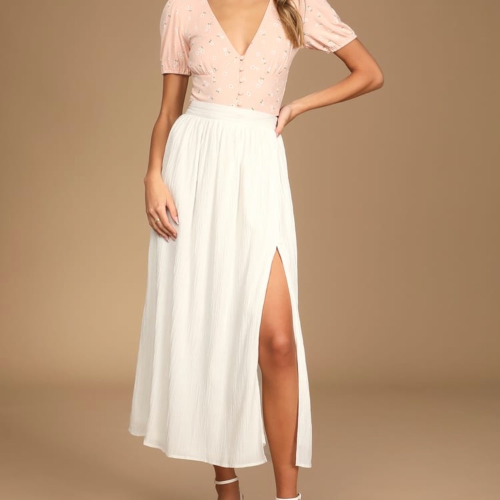 Midsummer Memories Mid-rise Maxi Skirt
